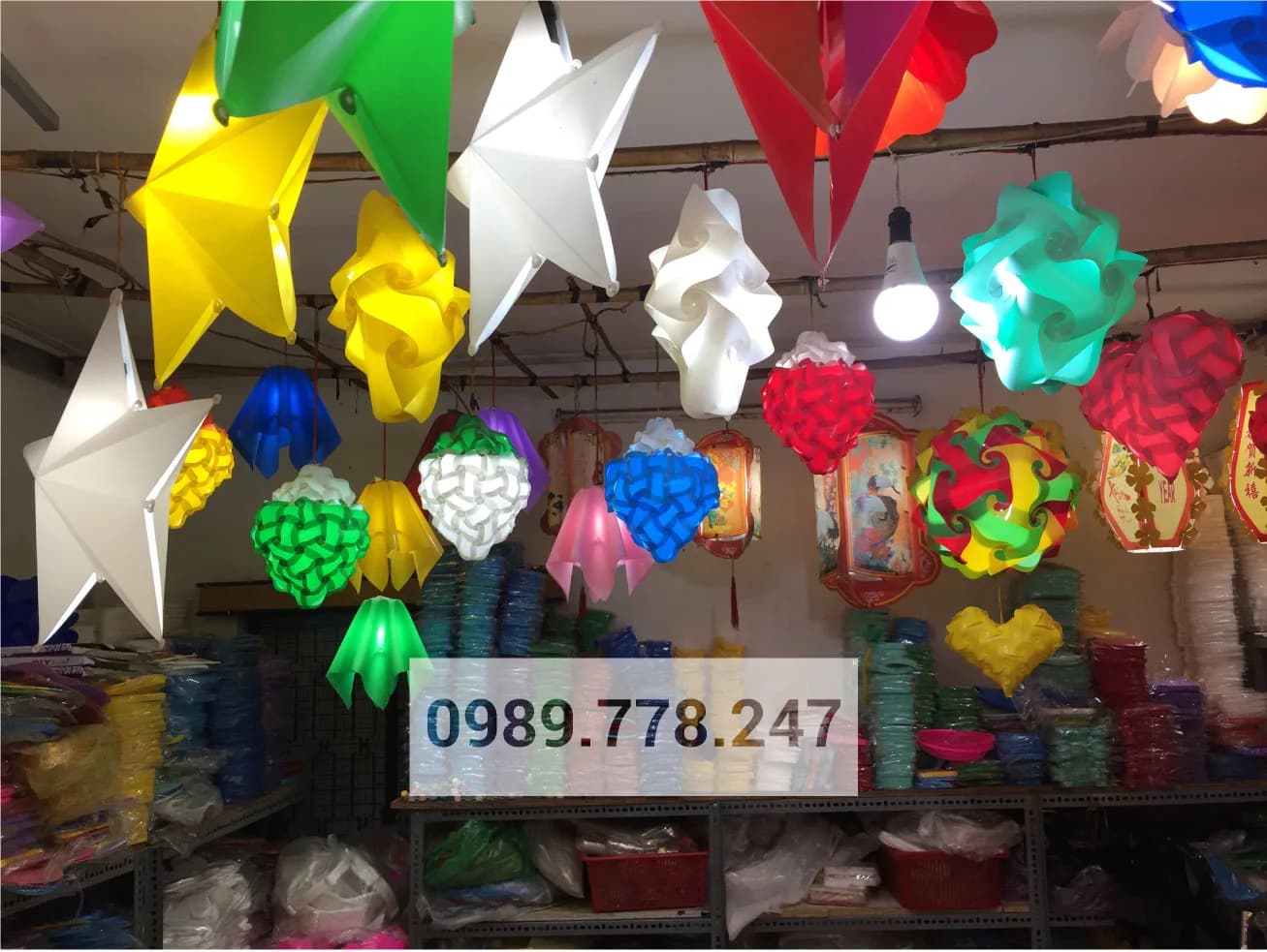 ĐÈN NGÔI SAO NHỰA GIÁ SỈ