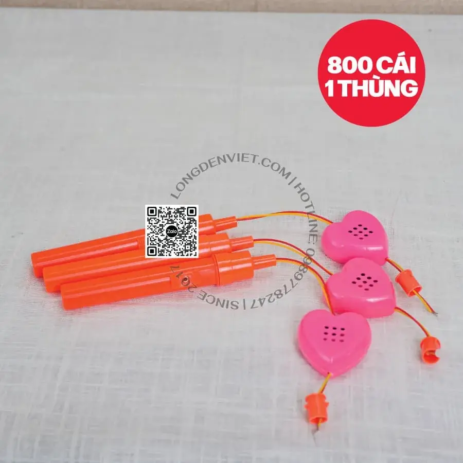 Cán nhựa có nhạc 1 thùng 800 cái — đèn lồng thủ công Việt Nam | LongDenViet