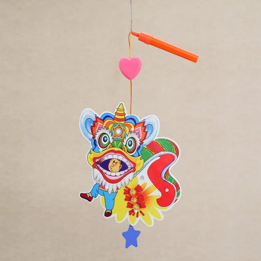 Đèn nhựa Chaien Múa Lân — đèn lồng thủ công Việt Nam | LongDenViet