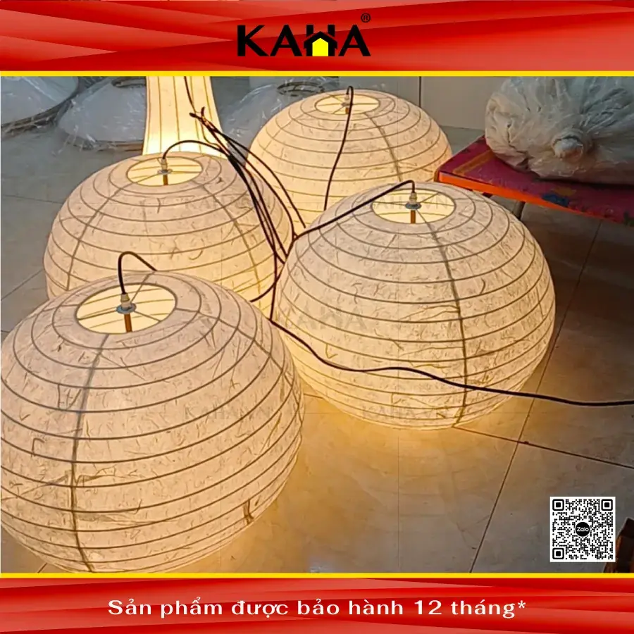Đèn Thả Trần Trang Trí KAHA0100 — đèn lồng thủ công Việt Nam | LongDenViet