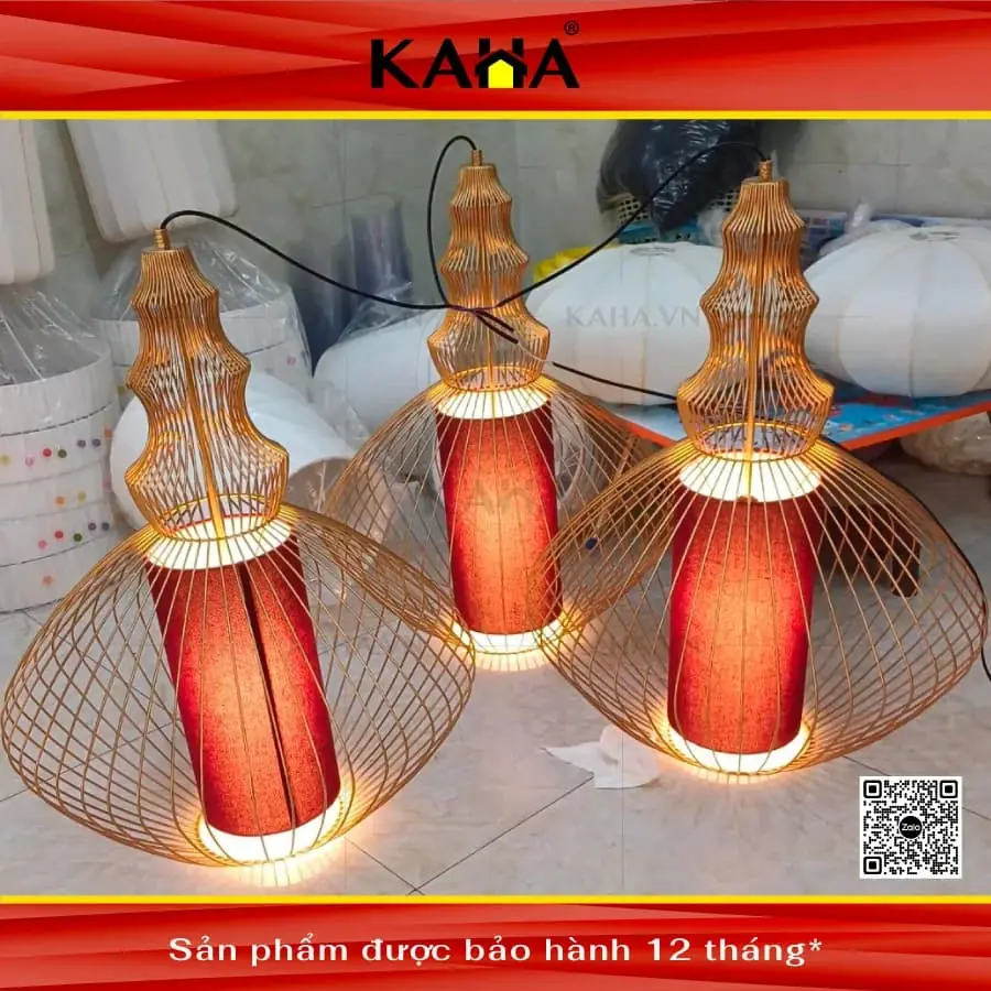 Đèn Thả Bàn Ăn Hiện Đại KAHA0085 — đèn lồng thủ công Việt Nam | LongDenViet