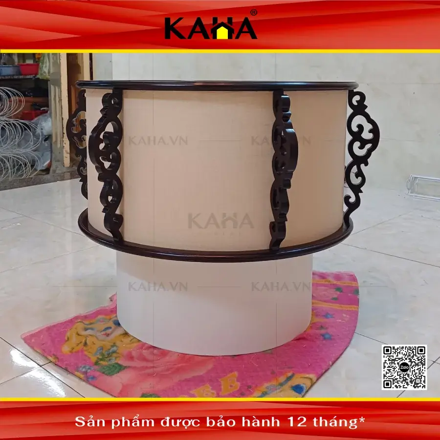 Đèn Gỗ Thả Trần Phòng Thờ KAHA0041 — đèn lồng thủ công Việt Nam | LongDenViet
