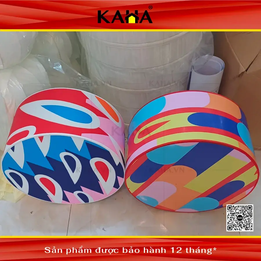 Đèn Trần Vải KAHA0055 — đèn lồng thủ công Việt Nam | LongDenViet