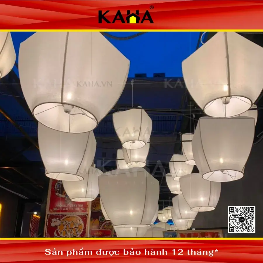 Chụp Đèn Trang Trí KAHA0117 — đèn lồng thủ công Việt Nam | LongDenViet