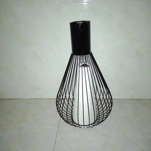 Đèn khung sắt kiểu giọt nước KH-DTR036 — đèn quán cafe Việt Nam | LongDenViet