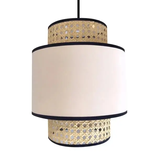 Đèn vải trang trí quán BBQ KH-DTR020 — đèn quán cafe Việt Nam | LongDenViet