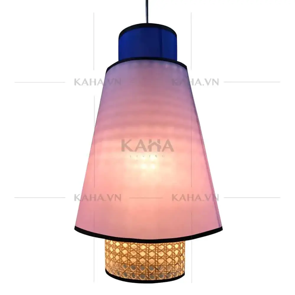 Đèn vải treo kiểu chụp đèn KH-DTR022 — đèn quán cafe Việt Nam | LongDenViet