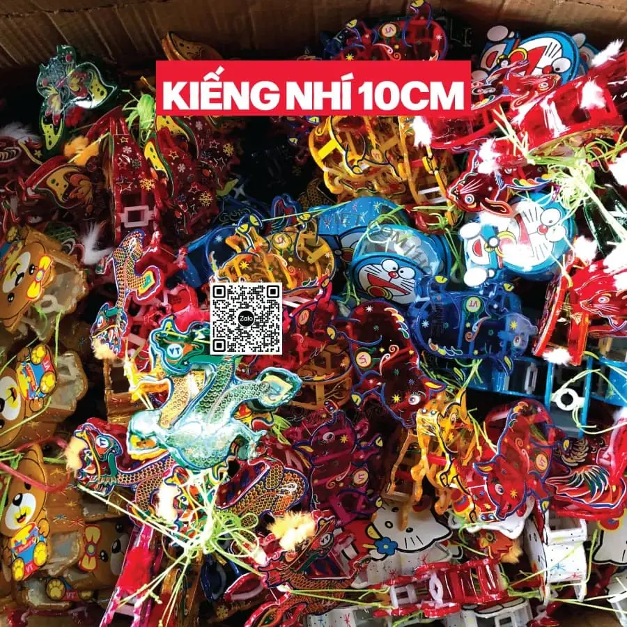 Đèn giấy kiếng Nhí 10cm đủ mẫu — lồng đèn giá rẻ Việt Nam | LongDenViet