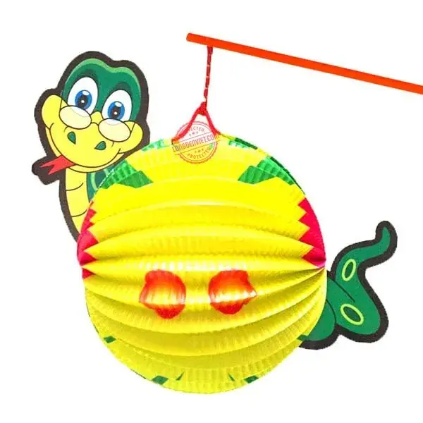 Lồng đèn rắn xanh — đèn trung thu Việt Nam | LongDenViet