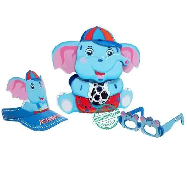 Lồng đèn Voi chơi banh — đèn lồng thủ công Việt Nam | LongDenViet