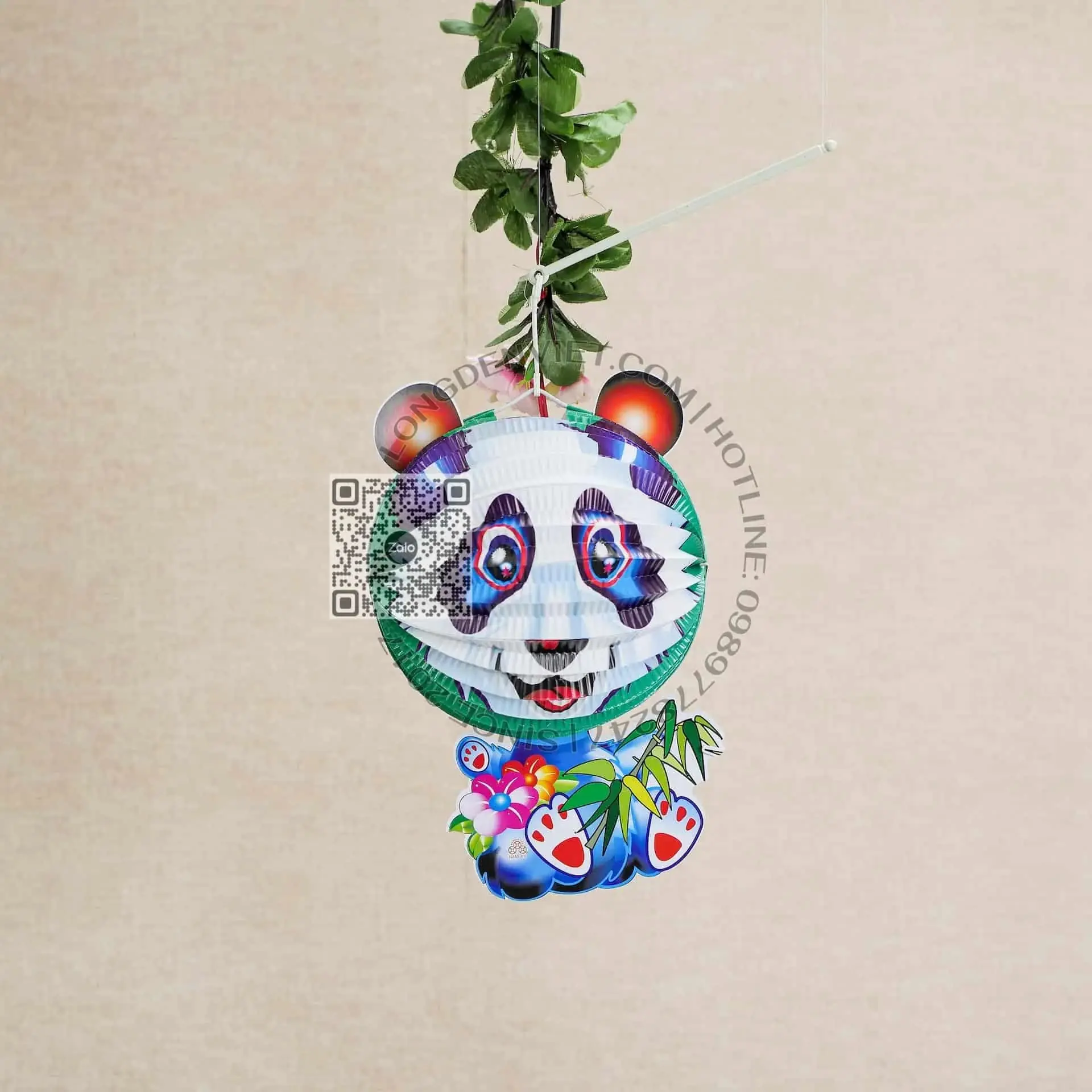 Lồng đèn giấy Gấu Panda — đèn trung thu Việt Nam | LongDenViet