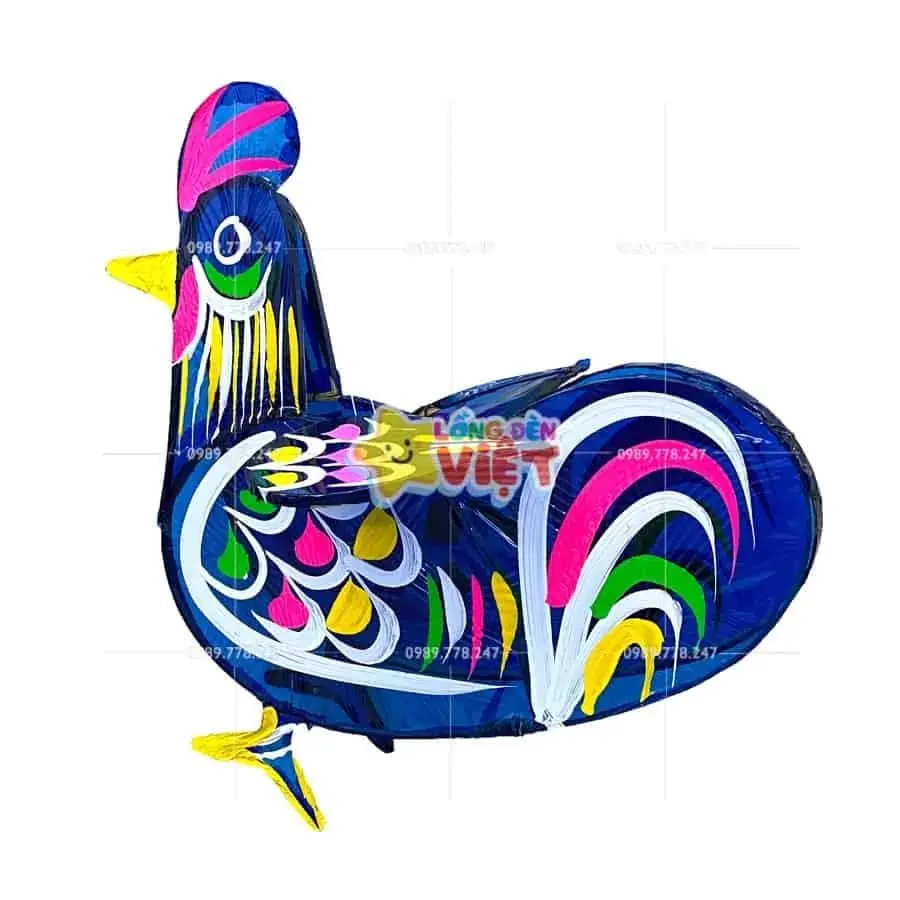 Đèn Giấy Kiếng Hình Gà — đèn trung thu Việt Nam | LongDenViet