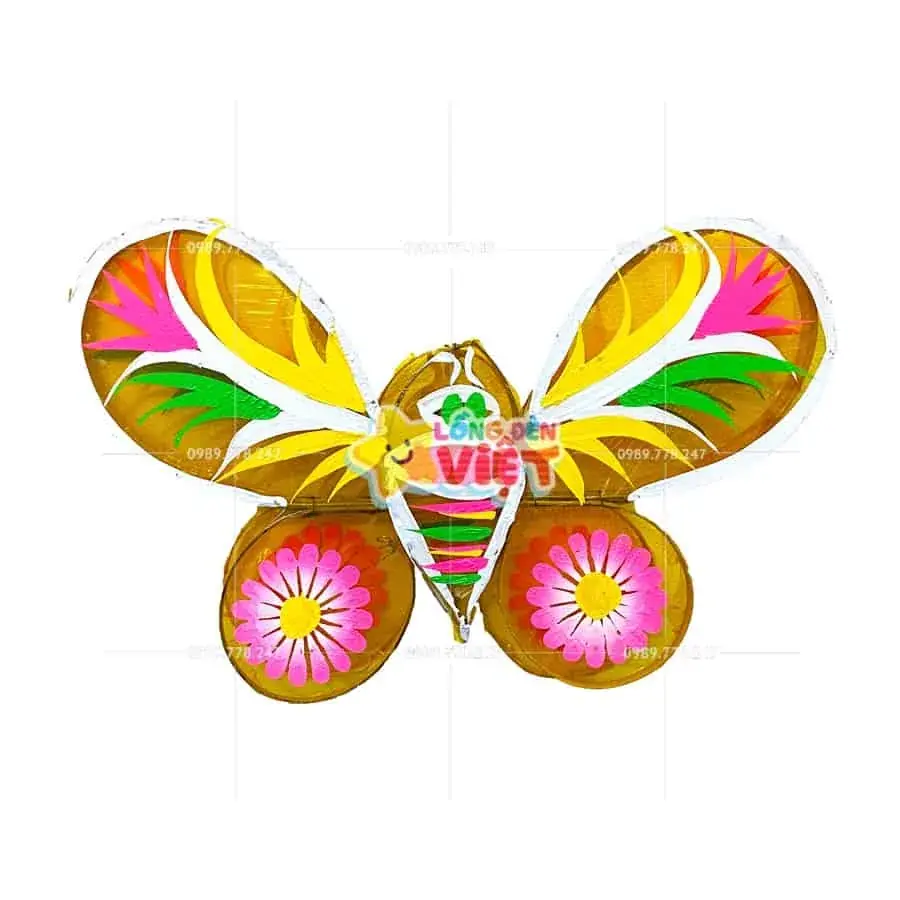 Đèn Giấy Kiếng Hình Bướm — đèn trung thu Việt Nam | LongDenViet