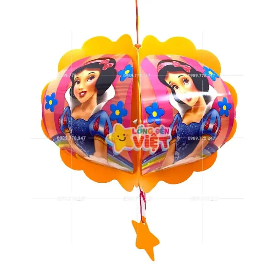 Lồng đèn nhựa Bạch Tuyết — đèn lồng thủ công Việt Nam | LongDenViet