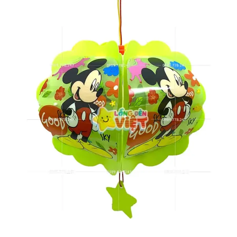 Lồng đèn nhựa chuột Mickey — đèn lồng thủ công Việt Nam | LongDenViet