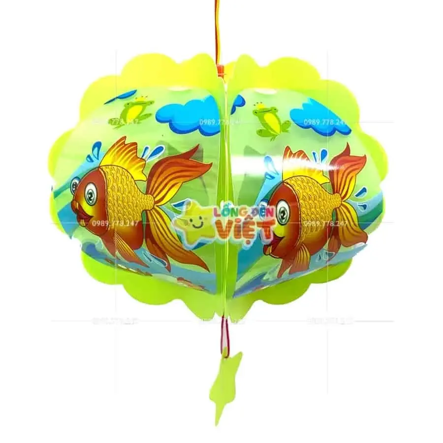 Lồng đèn nhựa Cá Vàng — đèn lồng thủ công Việt Nam | LongDenViet