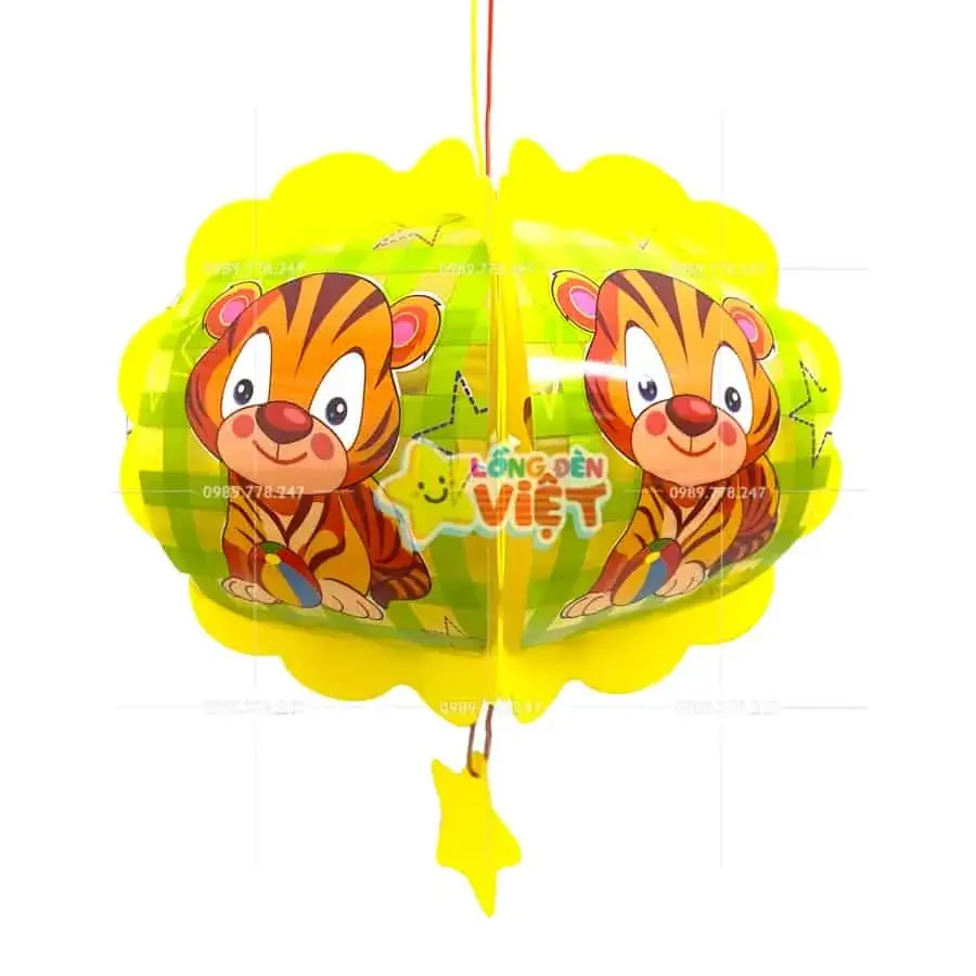 Lồng đèn nhựa Hổ con — đèn lồng thủ công Việt Nam | LongDenViet