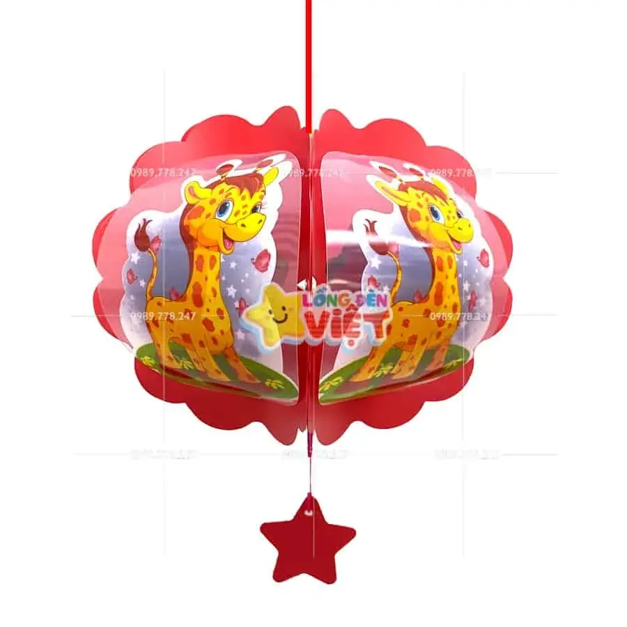 Lồng đèn nhựa Hưu cao cổ — đèn lồng thủ công Việt Nam | LongDenViet