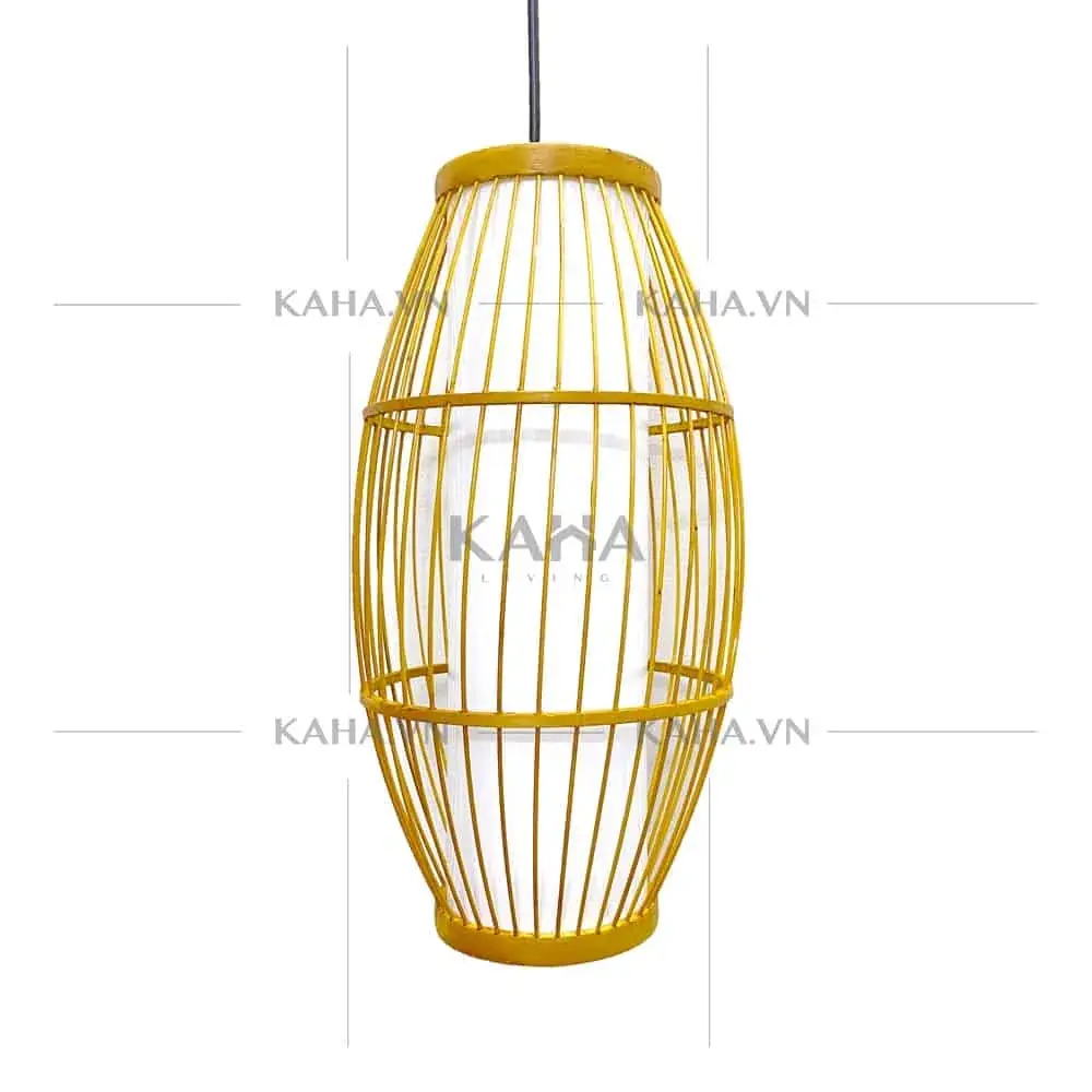 Đèn tăm tre 2 vành MTX-8490003 — đèn trang trí nội thất Việt Nam | LongDenViet