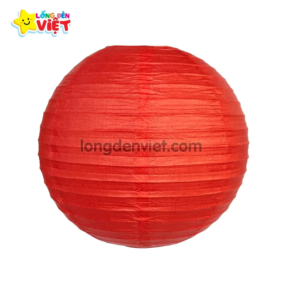 Lồng đèn giấy tròn Đỏ — đèn khách sạn Việt Nam | LongDenViet