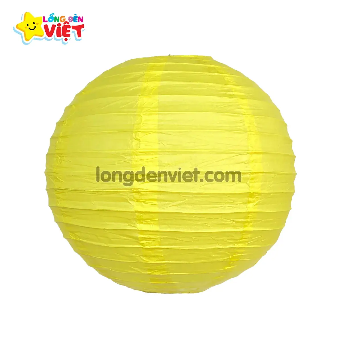 Lồng đèn giấy tròn Vàng — đèn khách sạn Việt Nam | LongDenViet