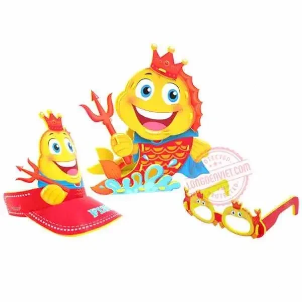 Lồng đèn Vua cá chép — đèn lồng thủ công Việt Nam | LongDenViet