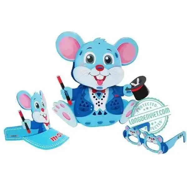 Lồng đèn chuột ảo thuật — đèn lồng thủ công Việt Nam | LongDenViet